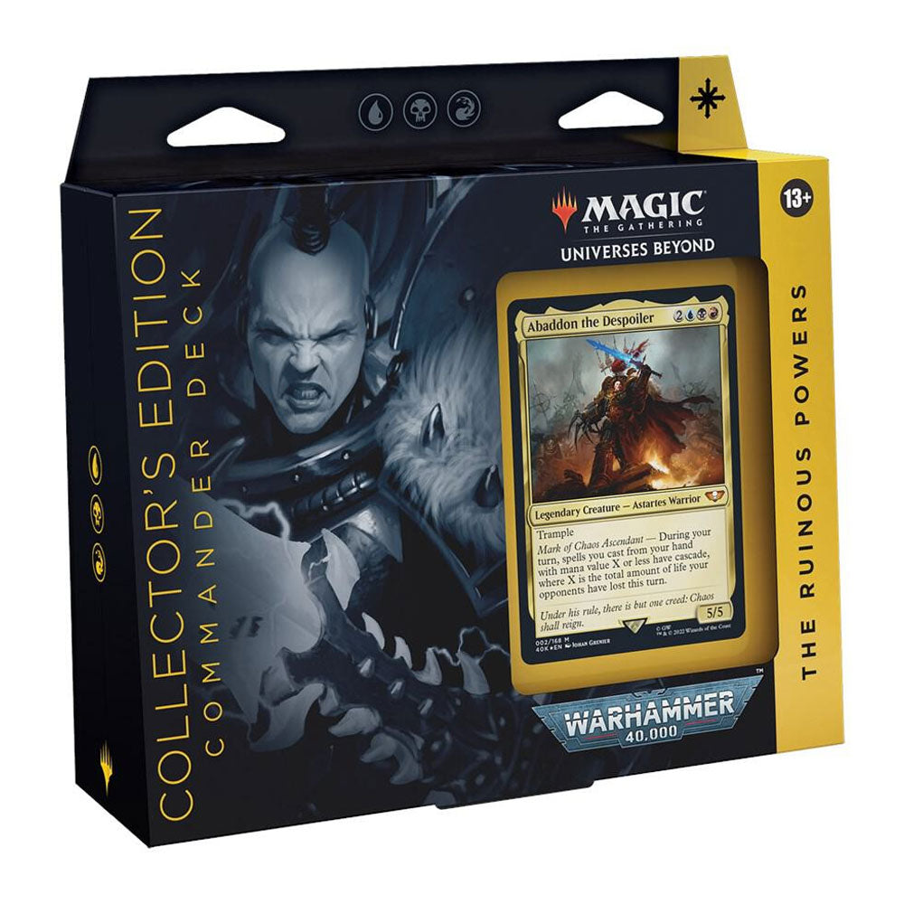 Universes Beyond: Warhammer 40,000 - The Ruinous Powers Commander Deck (Collector's Edition)