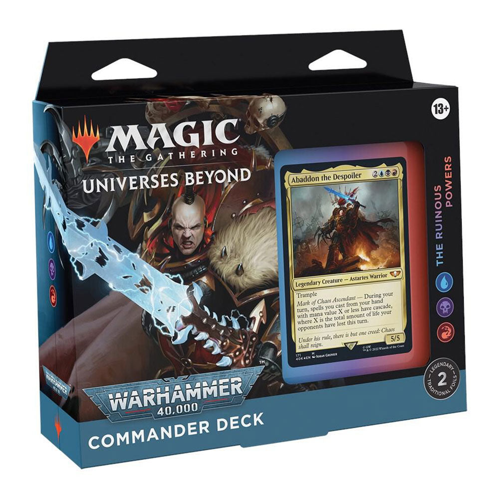 Universes Beyond: Warhammer 40,000 - The Ruinous Powers Commander Deck