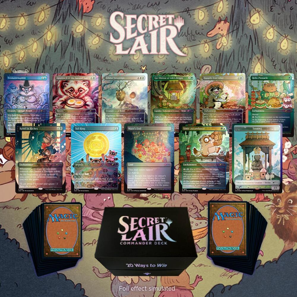 Secret Lair Commander Deck: 20 Ways to Win*