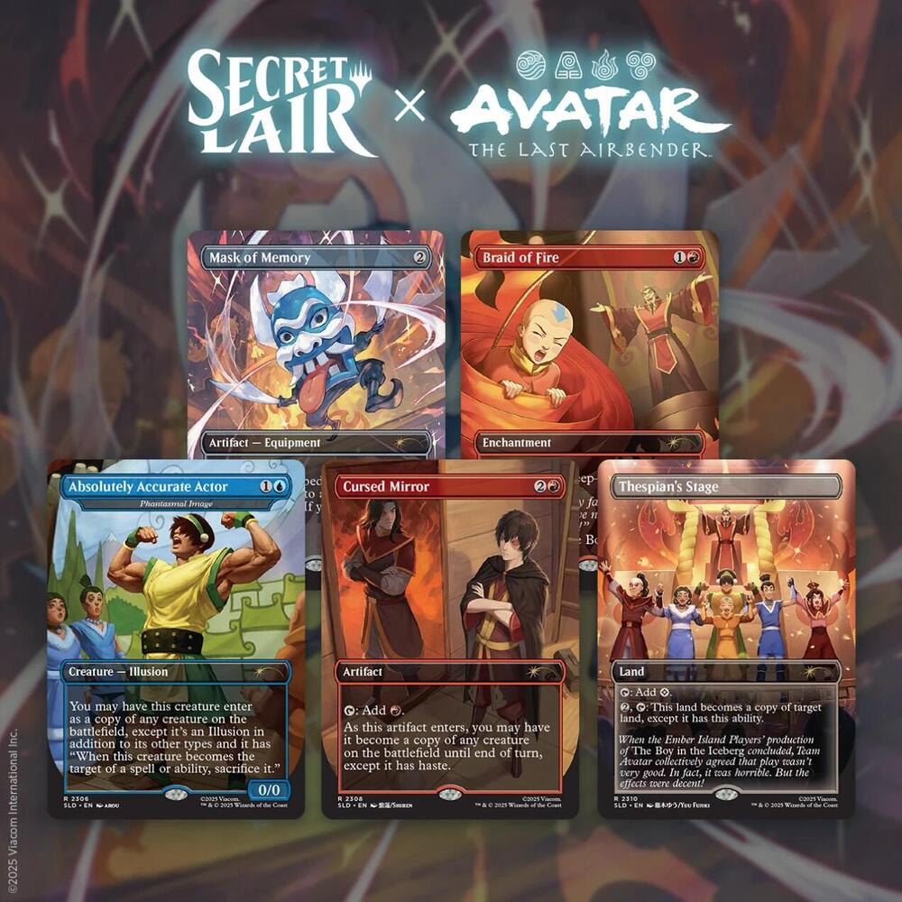 Secret Lair x Avatar: The Last Airbender: The Ember Island Players - Non-Foil Edition