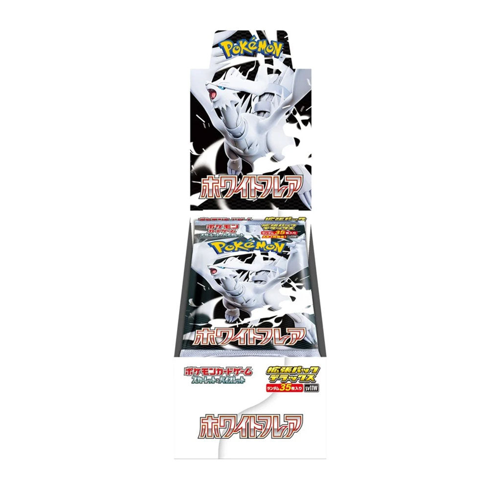 White Flare Deluxe Booster Box - SV11W - JP Pandora's Deck Box White Flare Deluxe Booster Box - SV11W - JP Pandora's Deck Box