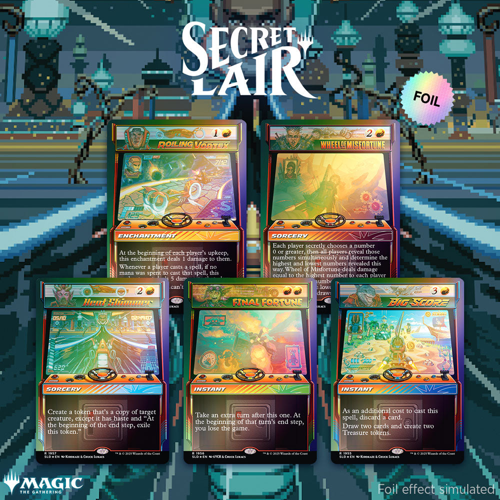Arcade Racers - Rainbow Foil Edition