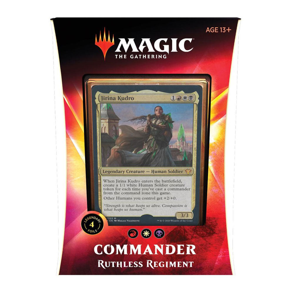 Commander 2020 Deck - Ruthless Regiment Pandora's Deck Box Commander 2020 Deck - Ruthless Regiment Pandora's Deck Box