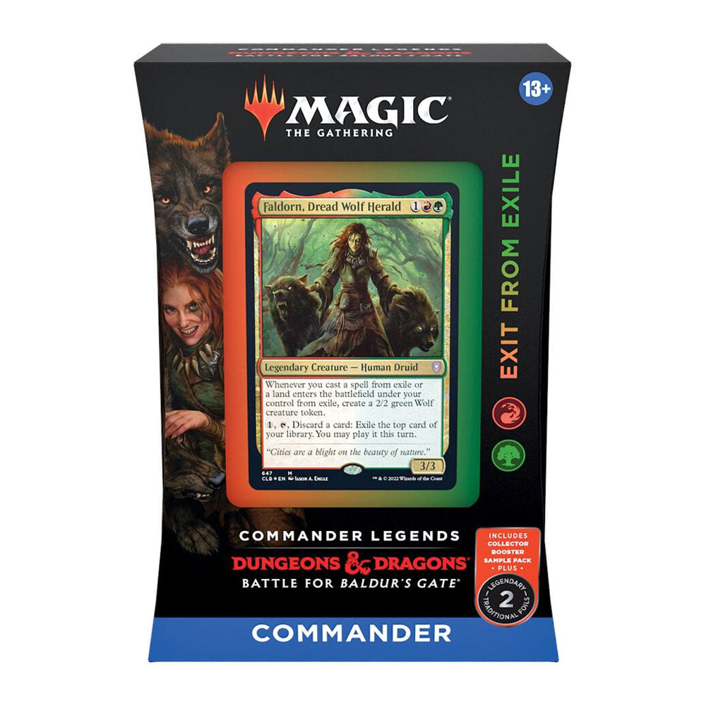 Commander Legends: Battle for Baldur's Gate - Exit from Exile Commander Deck