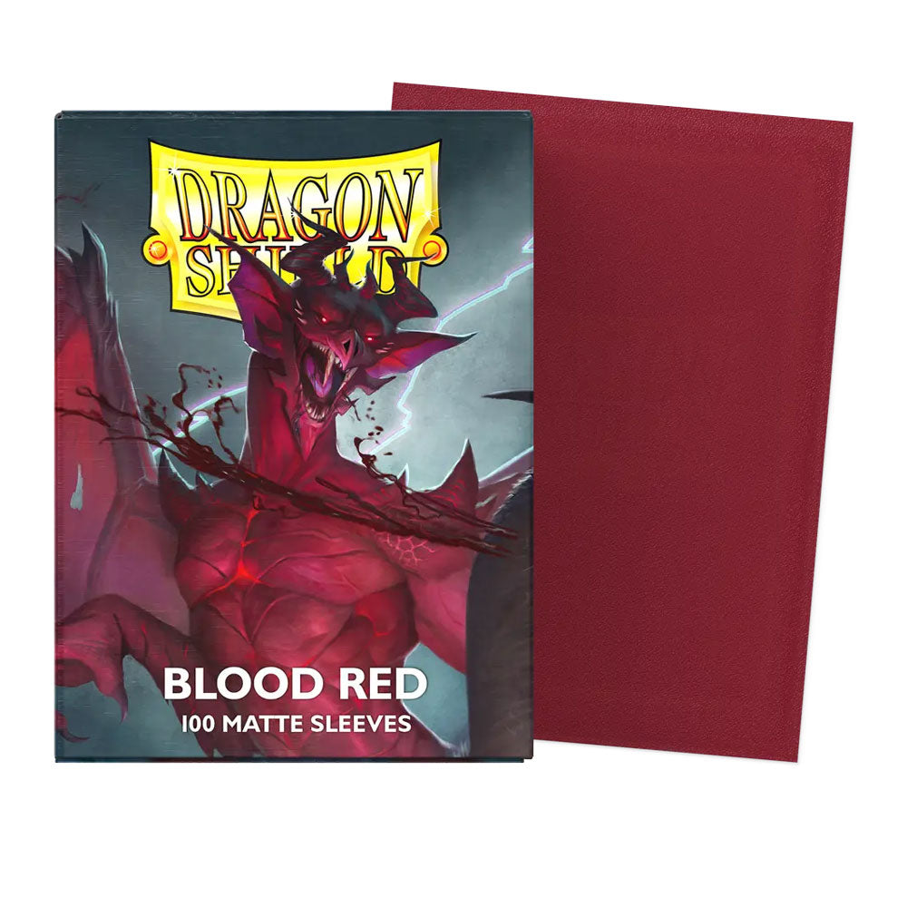 Dragon Shield Sleeves (Standard Size, Matte, 100ct) - Pick a color
