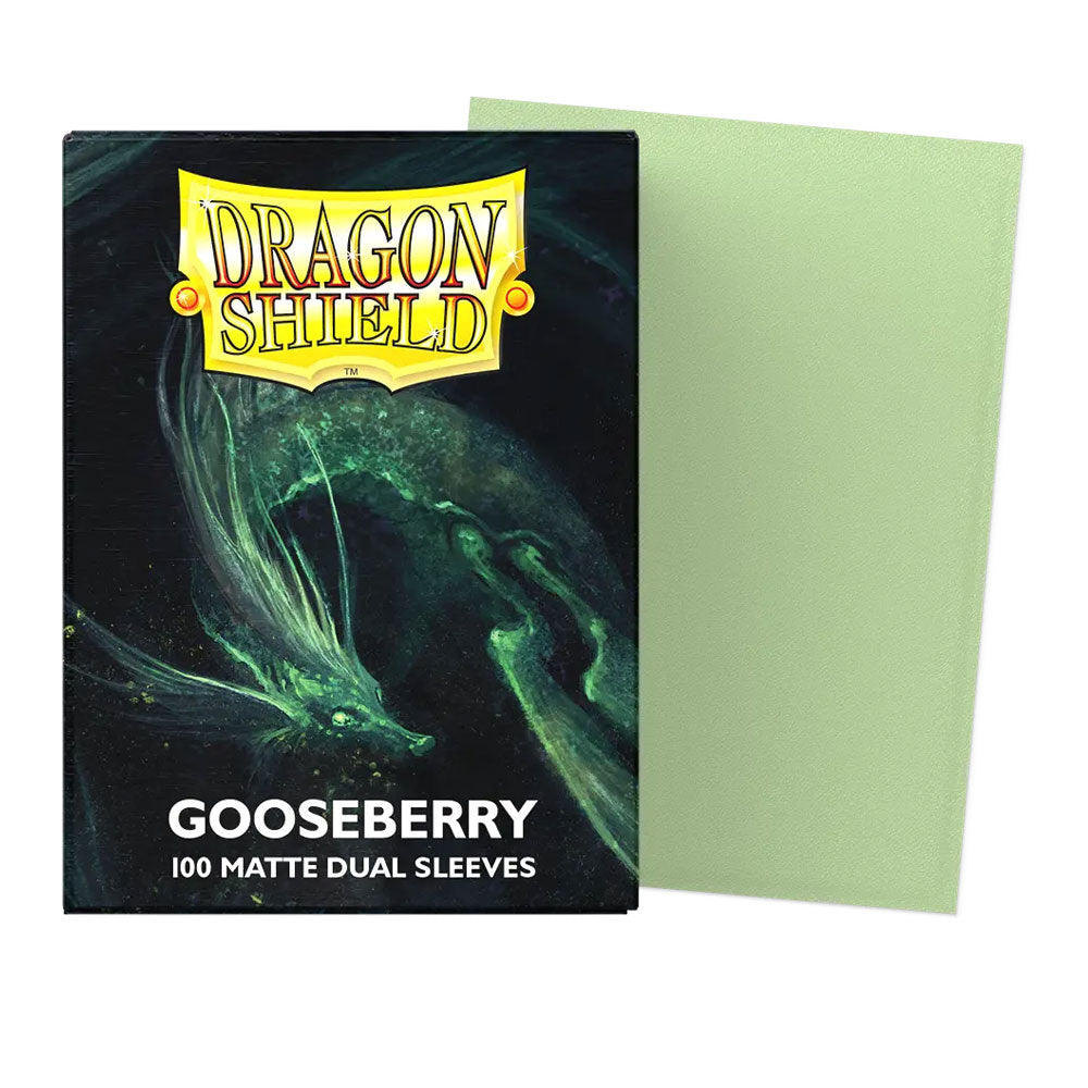 Dragon Shield Sleeves (Standard Size, Matte Dual, 100ct) - Pick a color