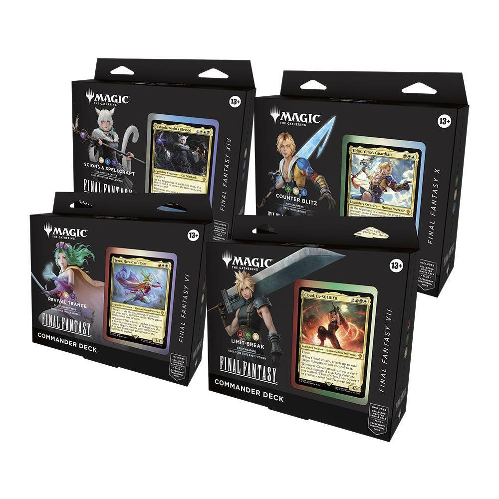 FINAL FANTASY Commander Deck Display