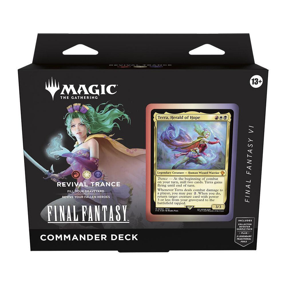 FINAL FANTASY Commander Deck - FINAL FANTASY VI Revival Trance
