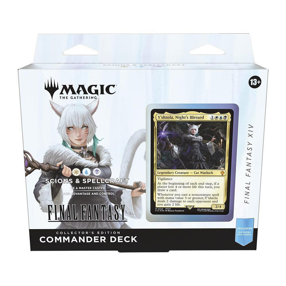 FINAL FANTASY Commander Deck - FINAL FANTASY XIV Scions & Spellcraft (Collector's Edition)