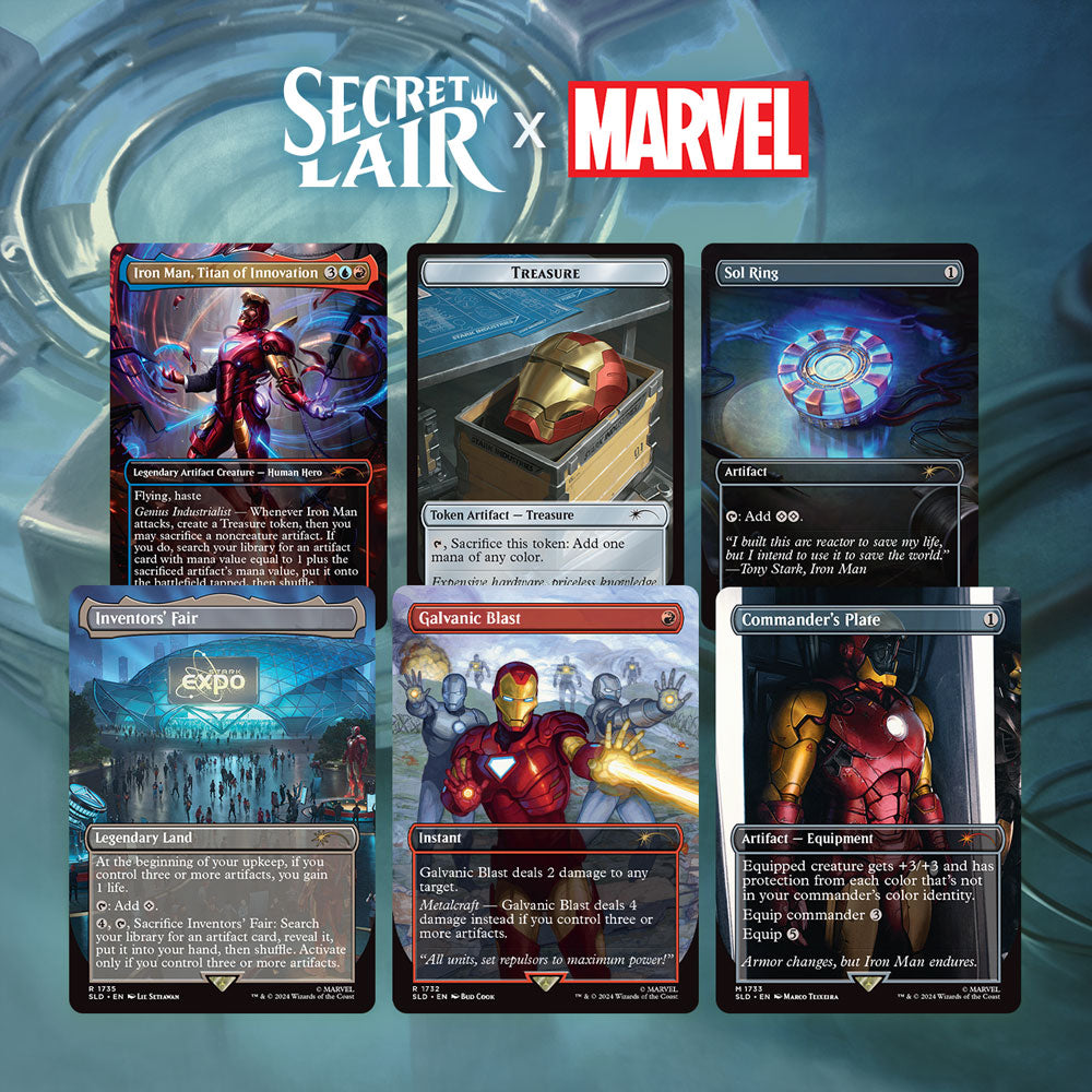 Secret Lair x Marvel's Iron Man - Non-Foil Edition