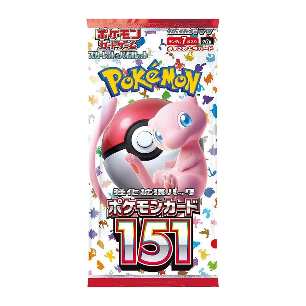 Pokemon 151 Booster Pack Japanese - Sv2a – Pandora's Deck Box