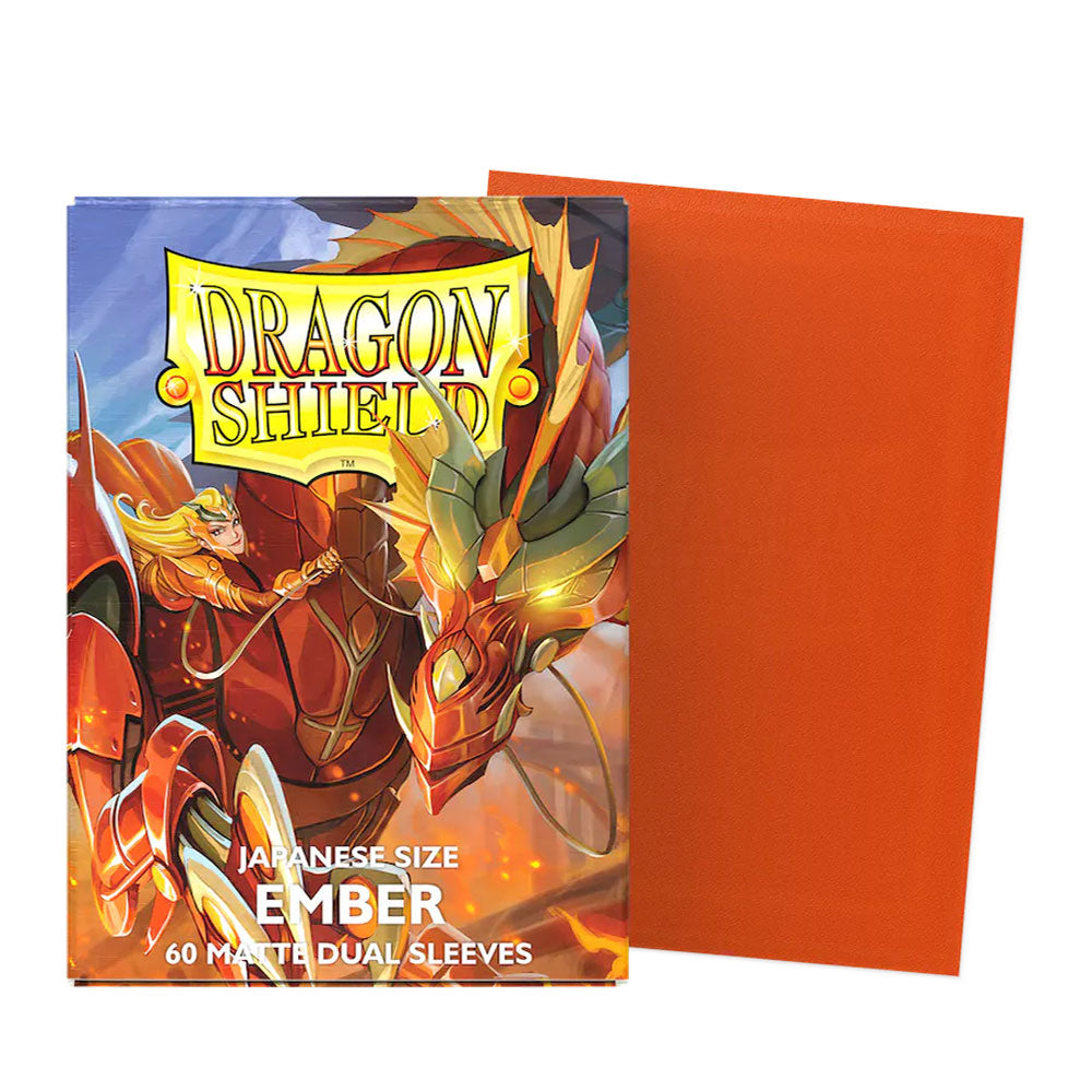 Dragon Shield Sleeves (Japanese Size, Matte Dual, 60ct) - Pick a color