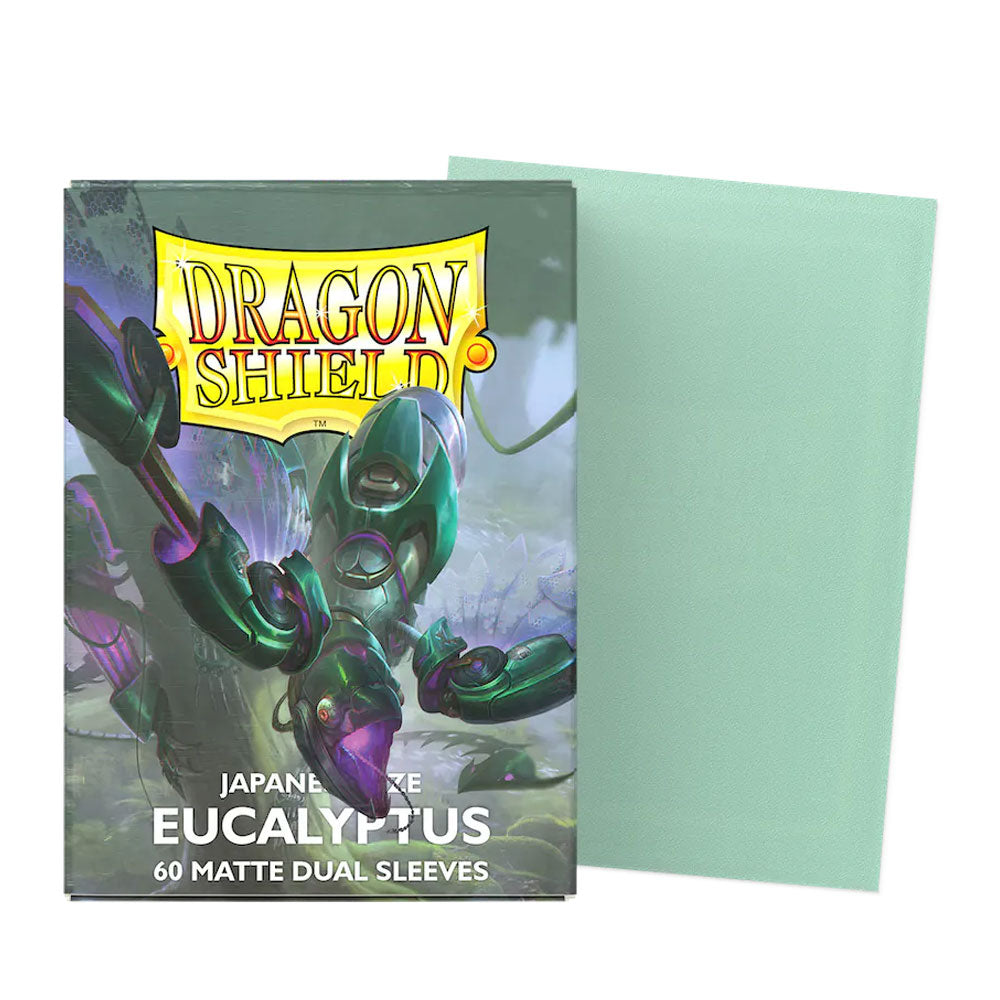 Dragon Shield Sleeves (Japanese Size, Matte Dual, 60ct) - Pick a color