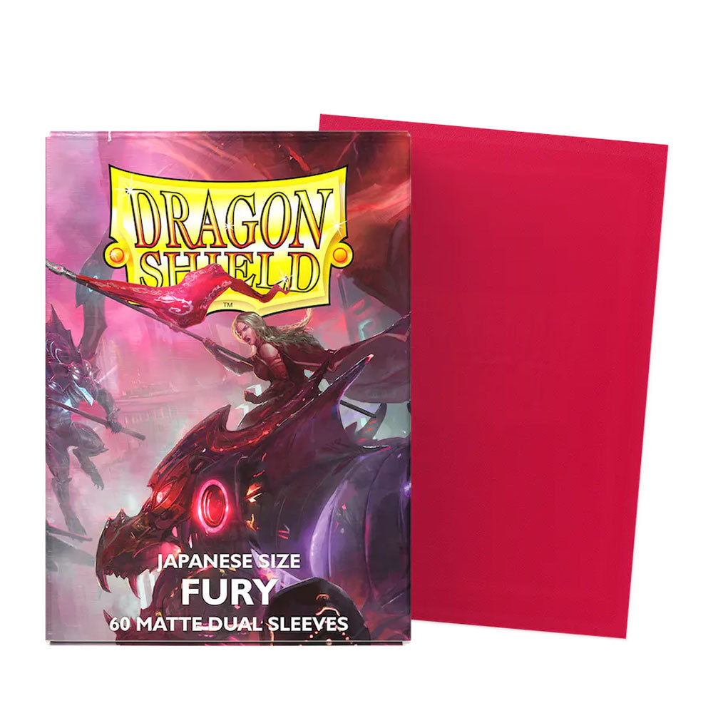 Dragon Shield Sleeves (Japanese Size, Matte Dual, 60ct) - Pick a color