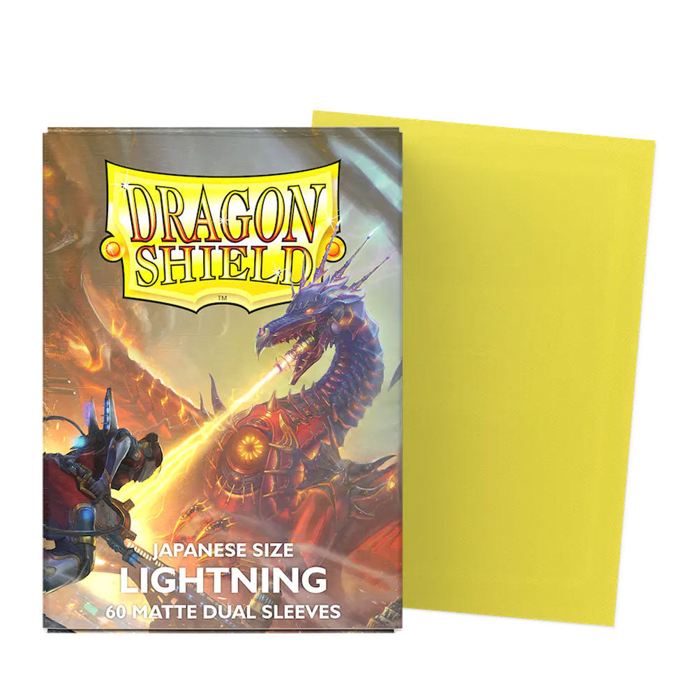 Dragon Shield Sleeves (Japanese Size, Matte Dual, 60ct) - Pick a color