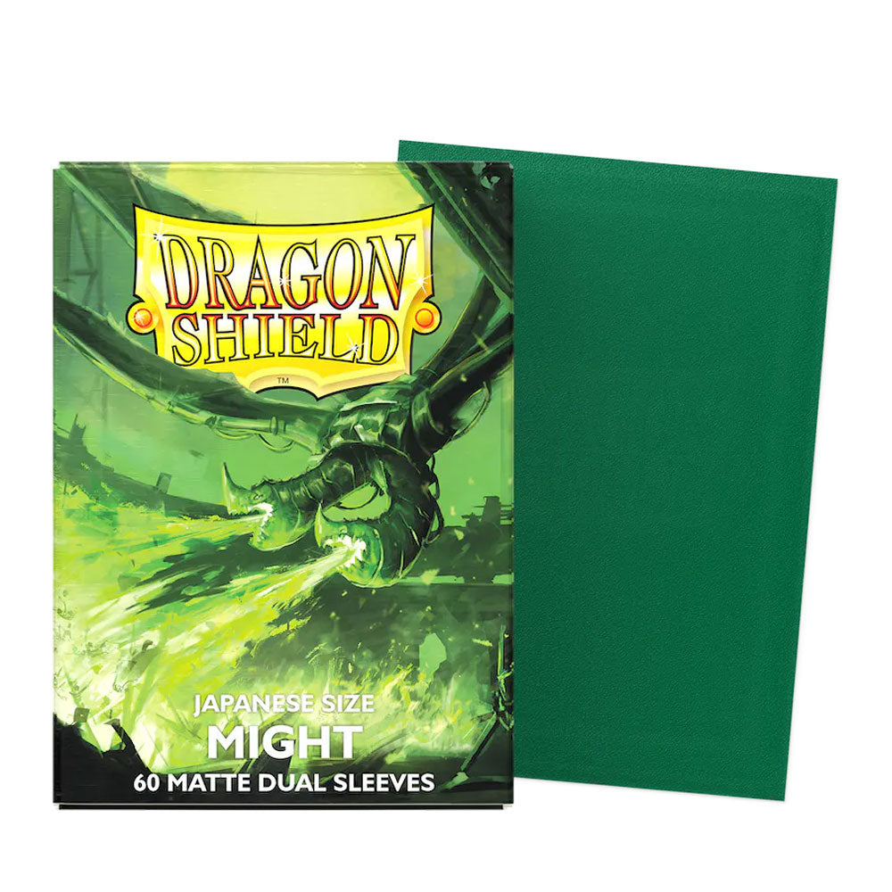 Dragon Shield Sleeves (Japanese Size, Matte Dual, 60ct) - Pick a color