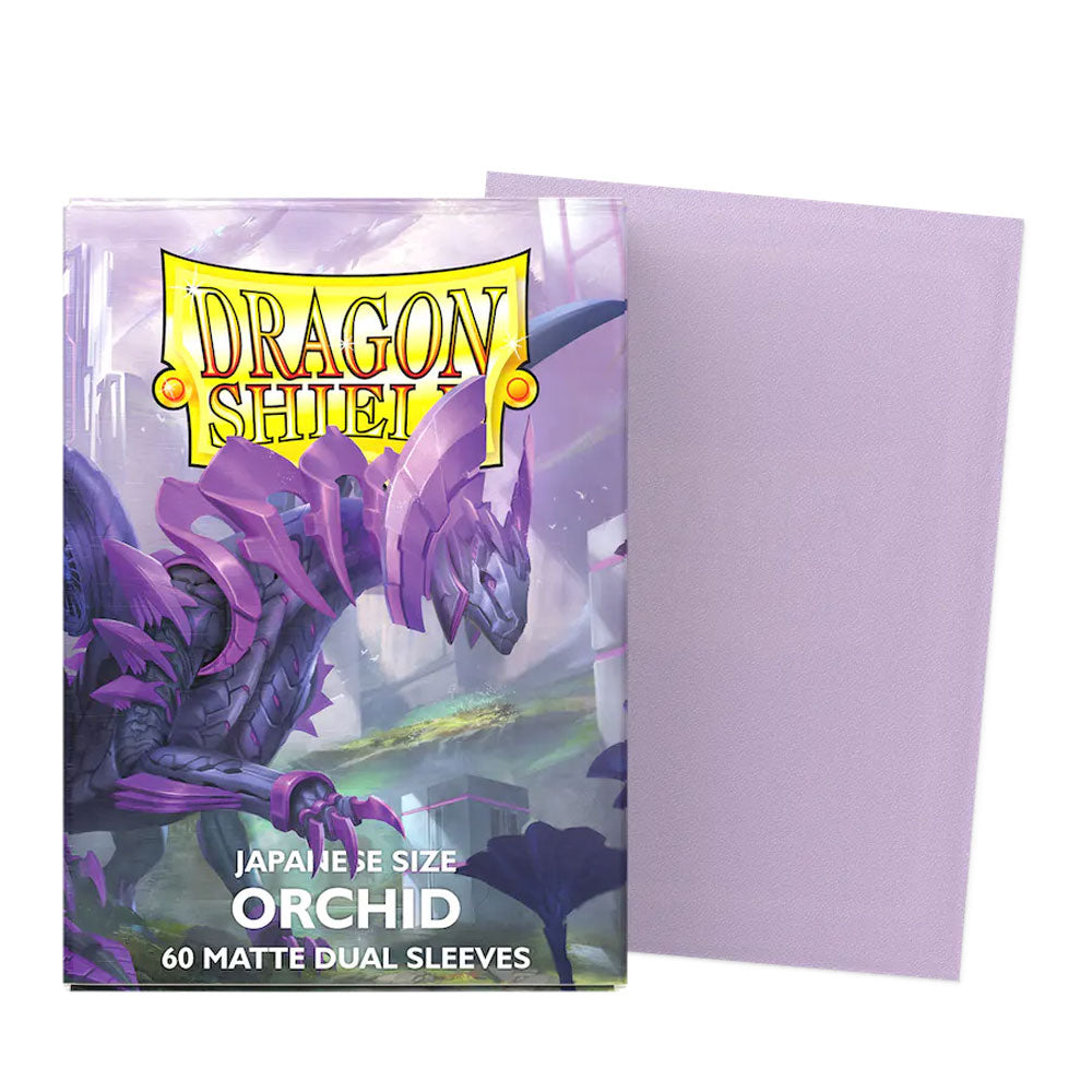 Dragon Shield Sleeves (Japanese Size, Matte Dual, 60ct) - Pick a color