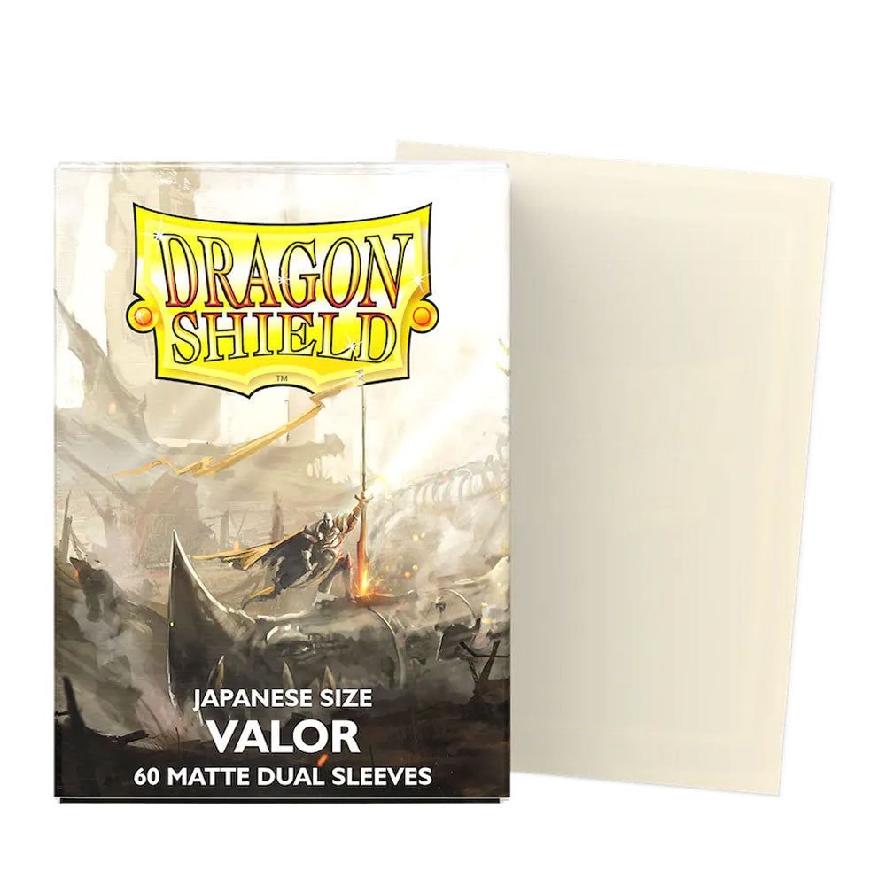 Dragon Shield Sleeves (Japanese Size, Matte Dual, 60ct) - Pick a color