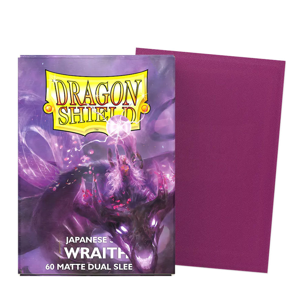 Dragon Shield Sleeves (Japanese Size, Matte Dual, 60ct) - Pick a color