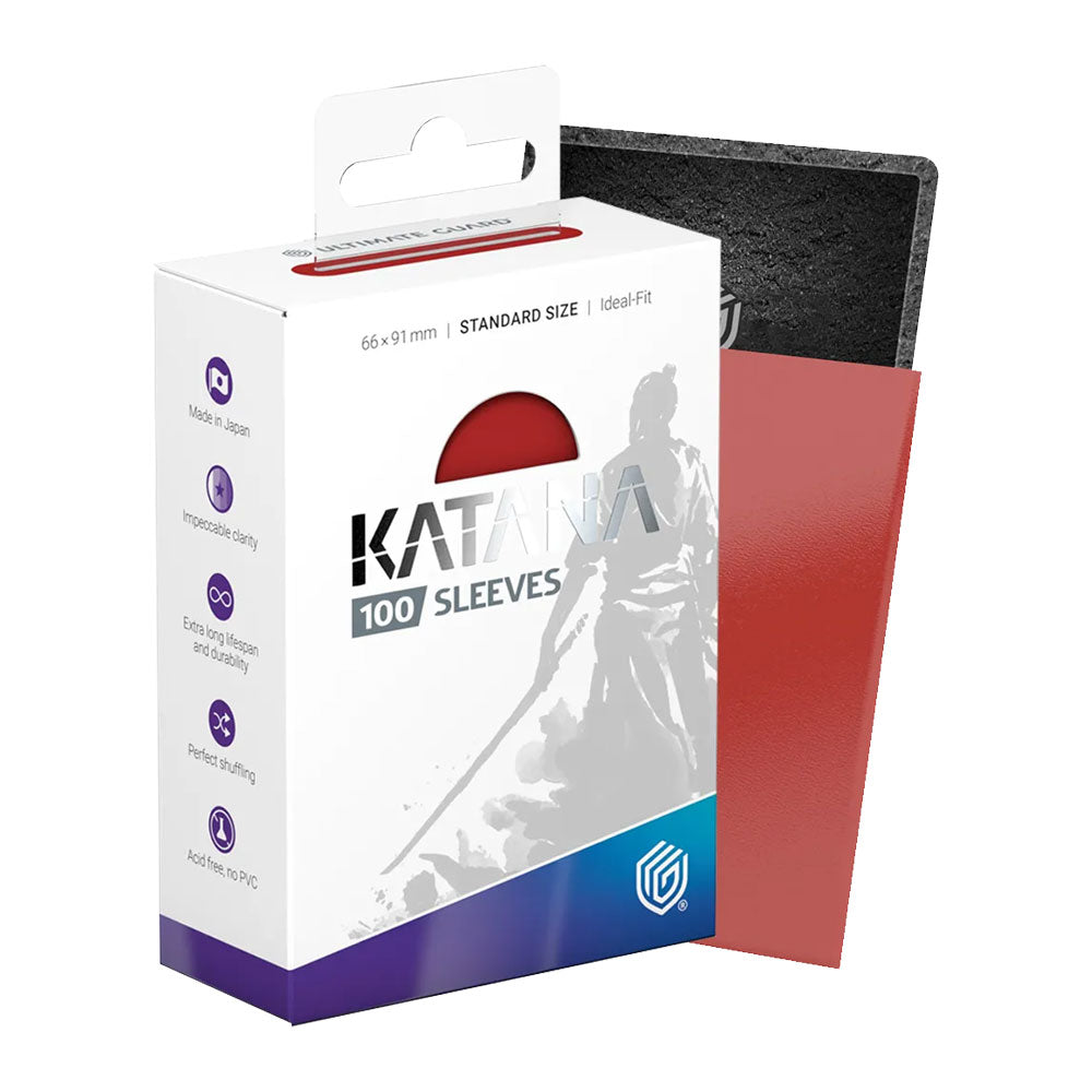 Katana Sleeves (Standard Size, 100ct) - Pick a color