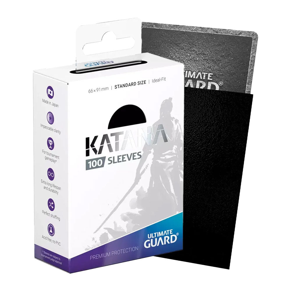 Katana Sleeves (Standard Size, 100ct) - Pick a color