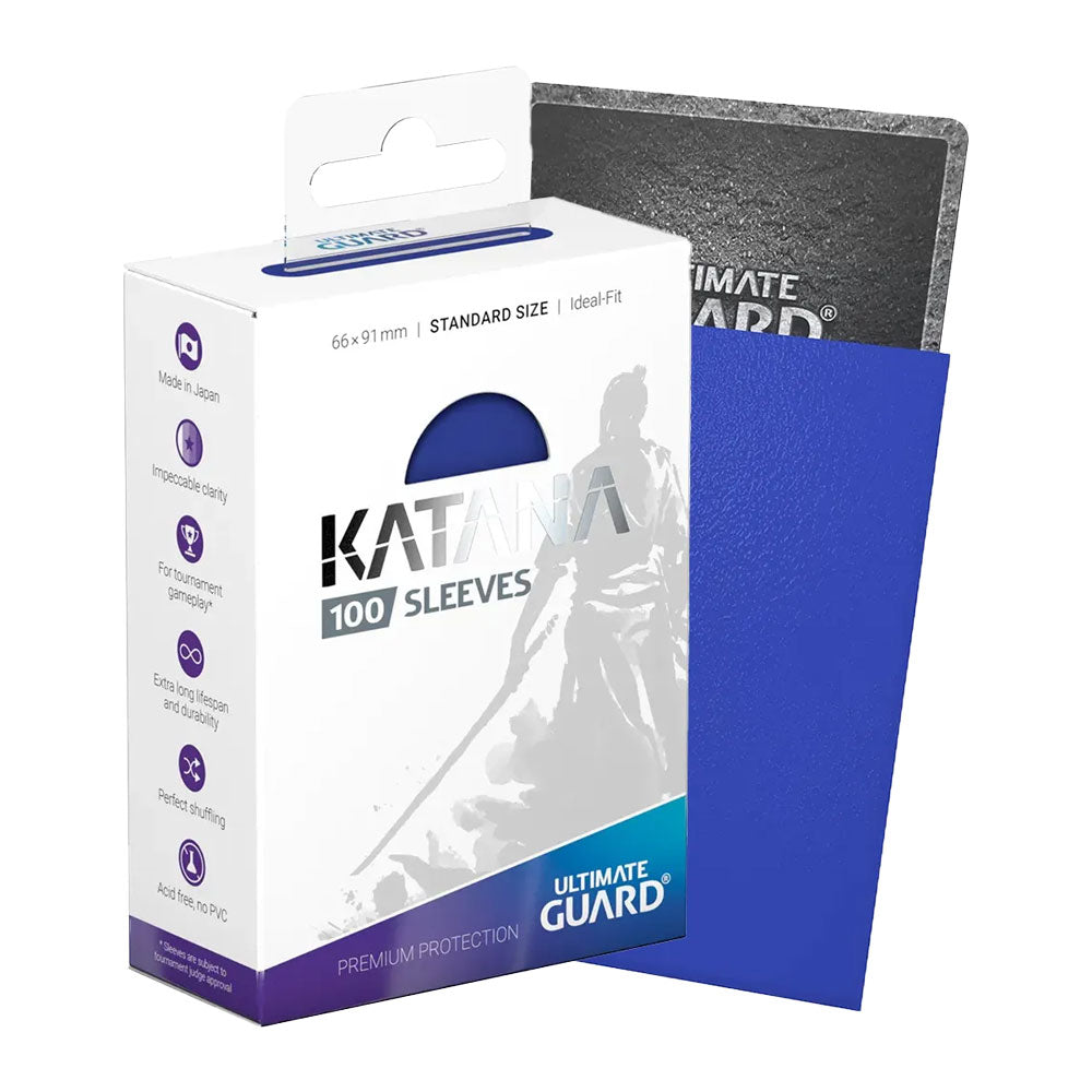 Katana Sleeves (Standard Size, 100ct) - Pick a color