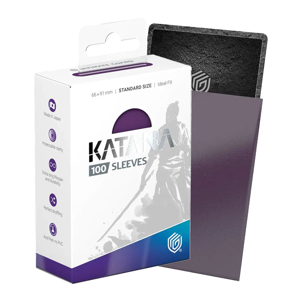 Katana Sleeves (Standard Size, 100ct) - Pick a color