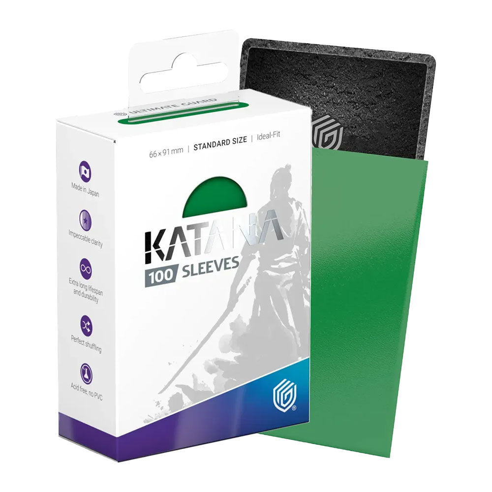 Katana Sleeves (Standard Size, 100ct) - Pick a color