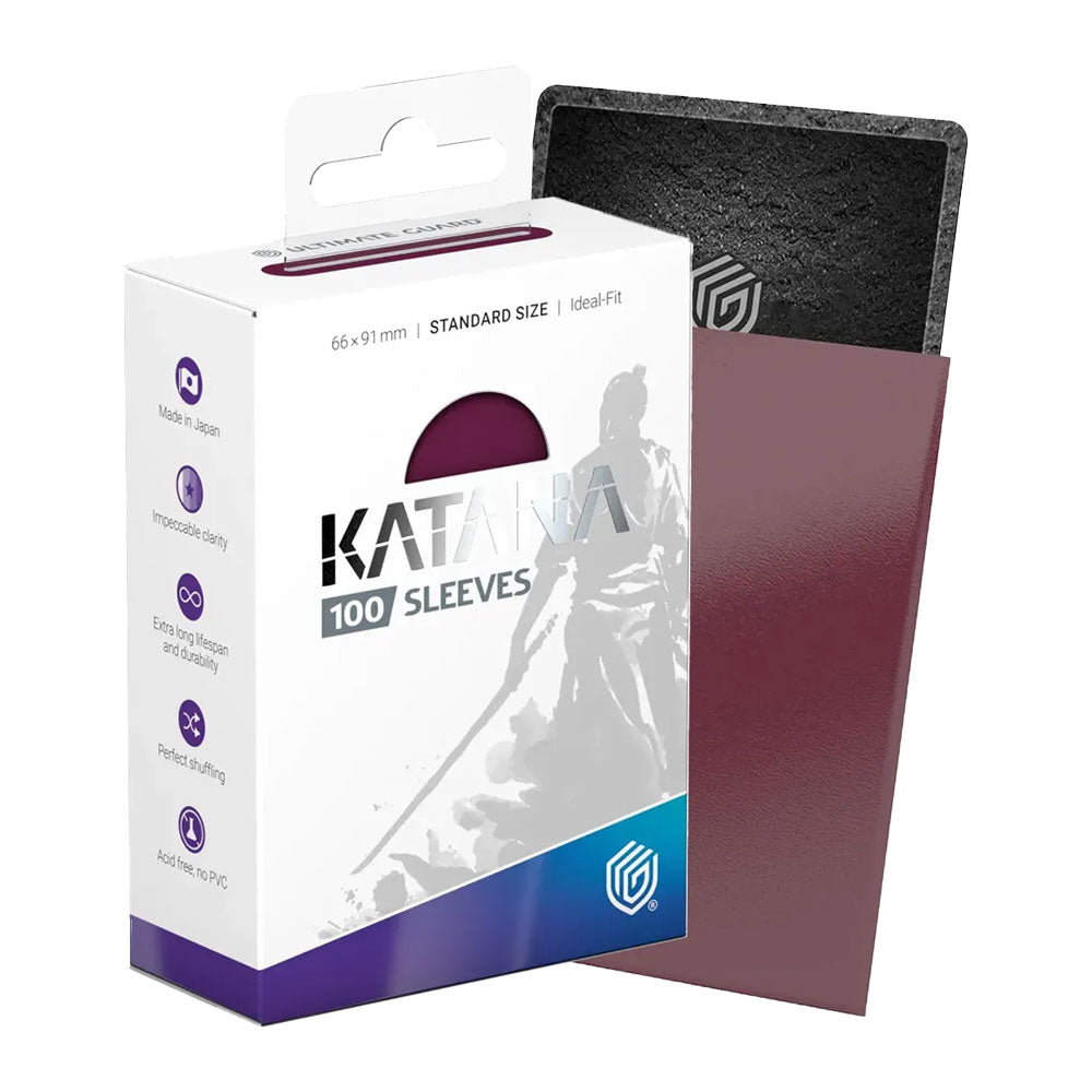 Katana Sleeves (Standard Size, 100ct) - Pick a color