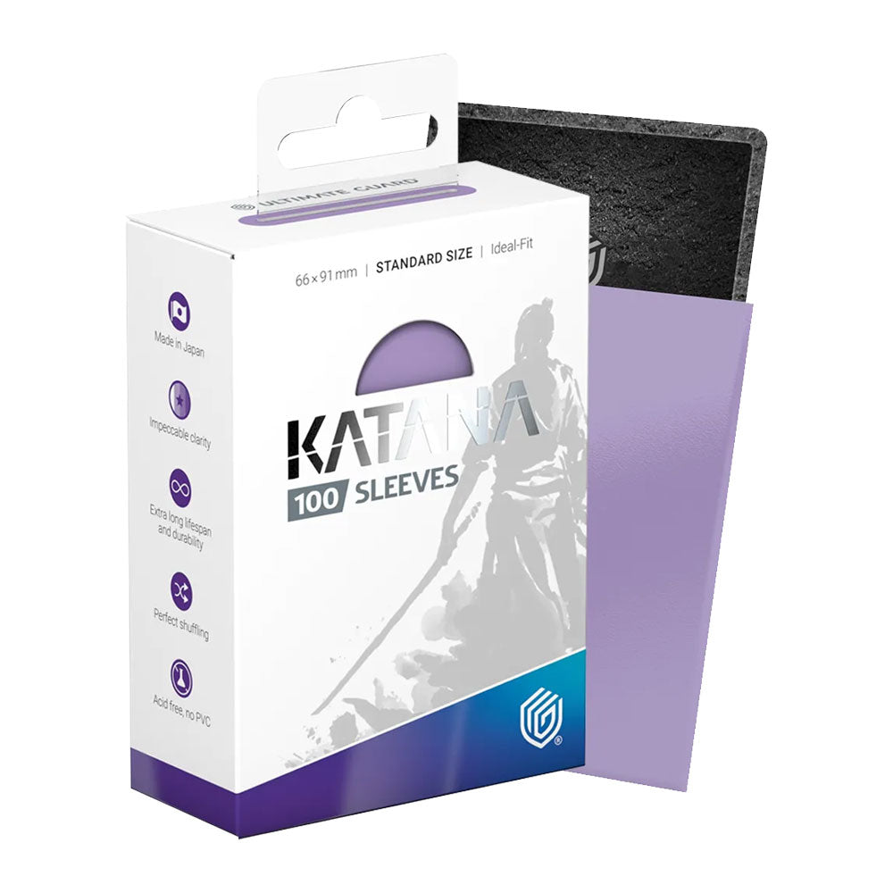 Katana Sleeves (Standard Size, 100ct) - Pick a color