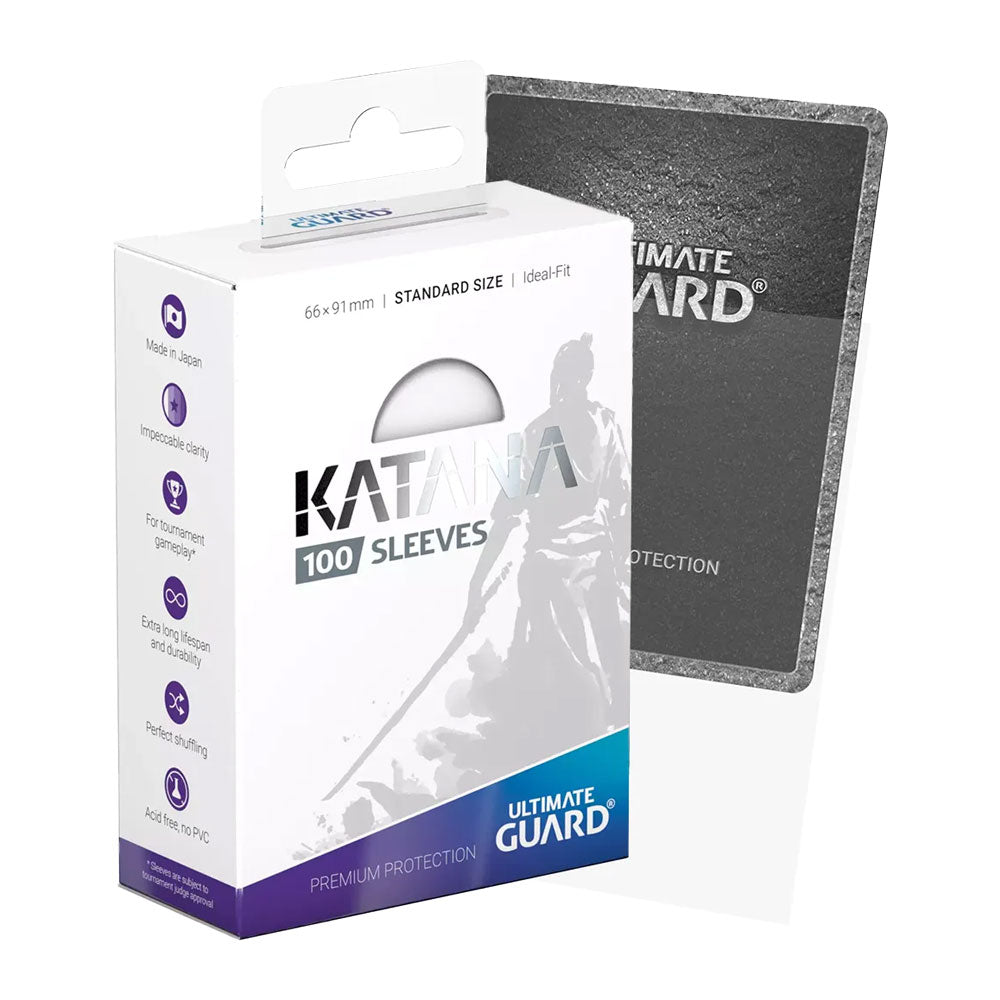 Katana Sleeves (Standard Size, 100ct) - Pick a color