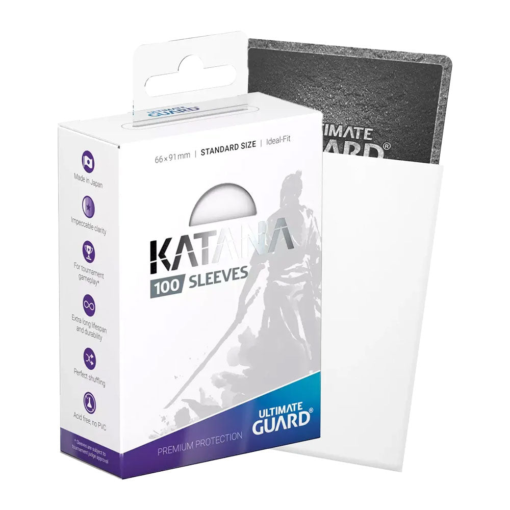 Katana Sleeves (Standard Size, 100ct) - Pick a color