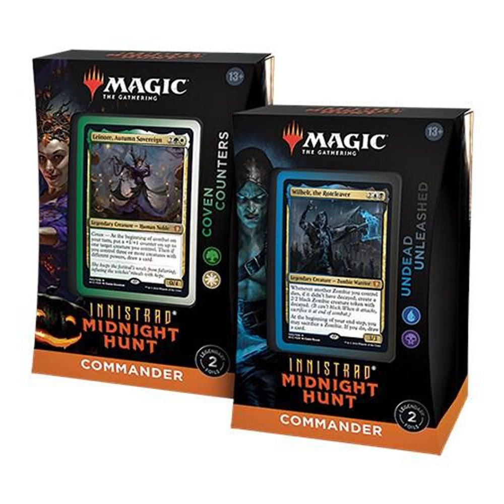 mtg commander deck undead unleashed Innistrad: Midnight Hunt