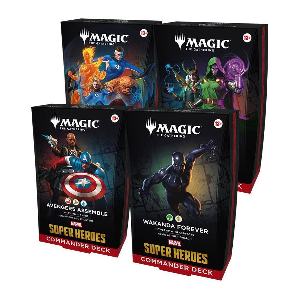 Marvel Super Heroes Commander Deck Case