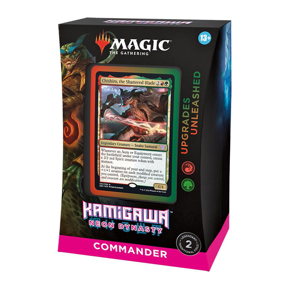 mtg kamigawa neon dynasty commander precons Kamigawa: Neon Dynasty Commander Deck