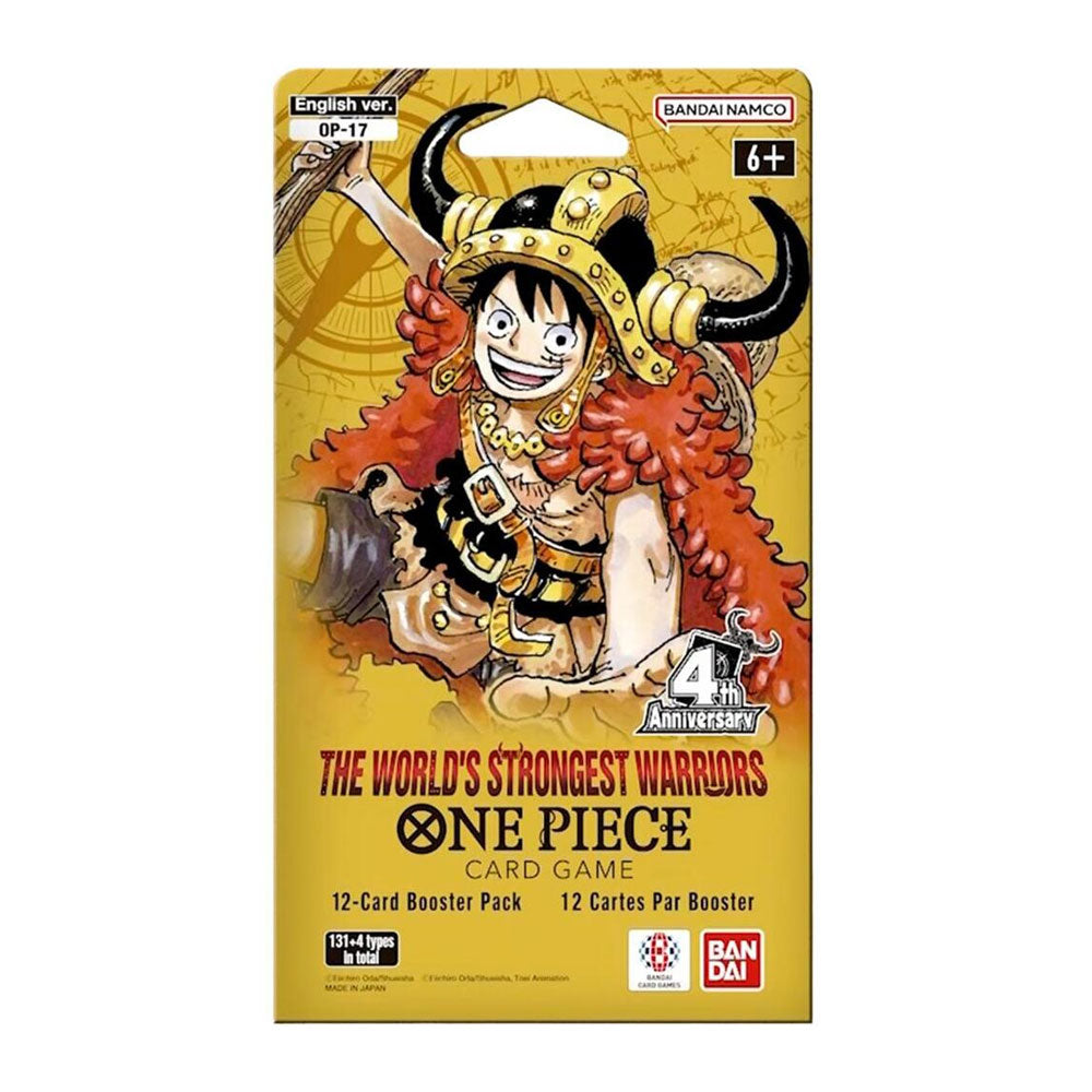 The World's Strongest Warriors Sleeved Booster Pack