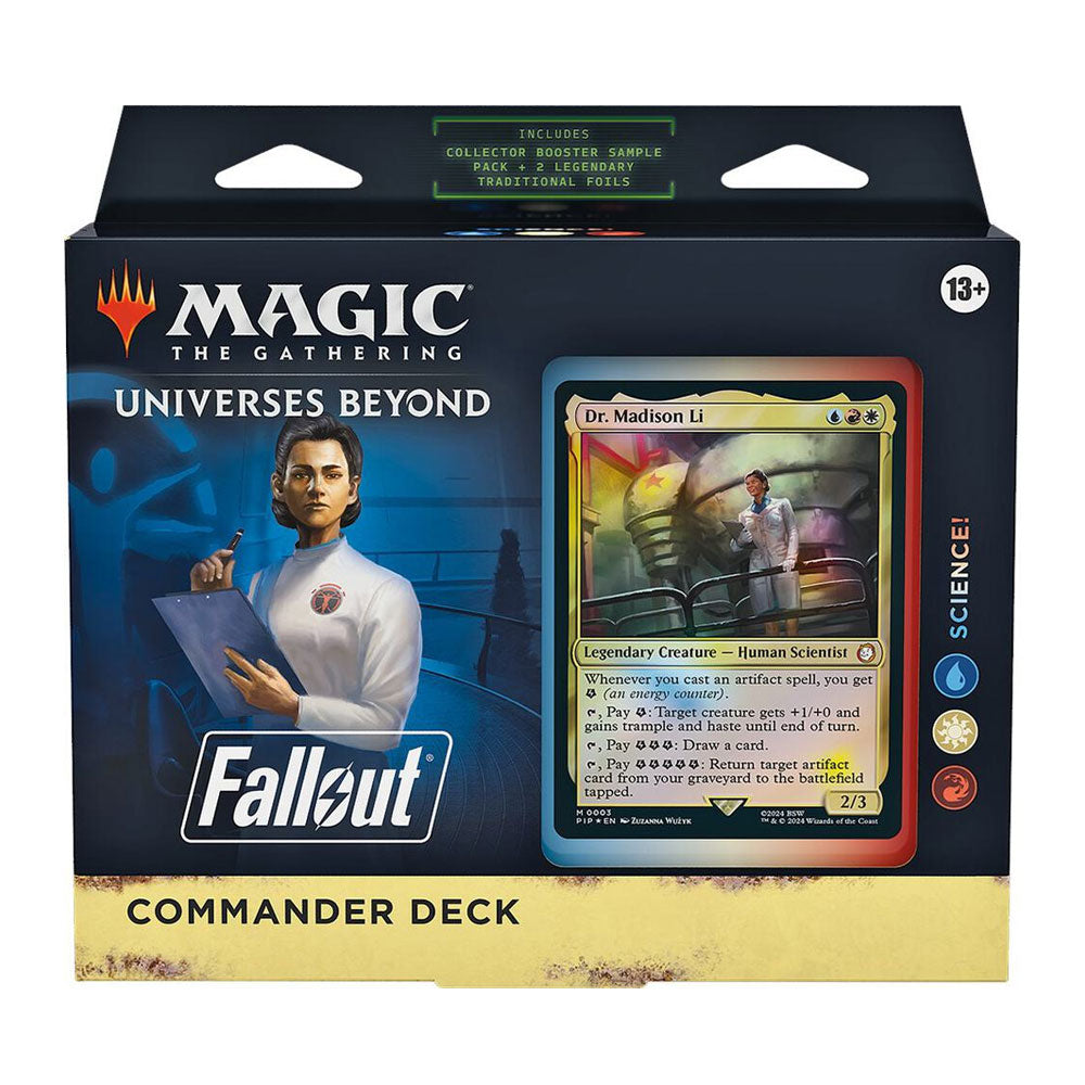 universes beyond fallout collector booster box Universes Beyond: Fallout Commander Deck