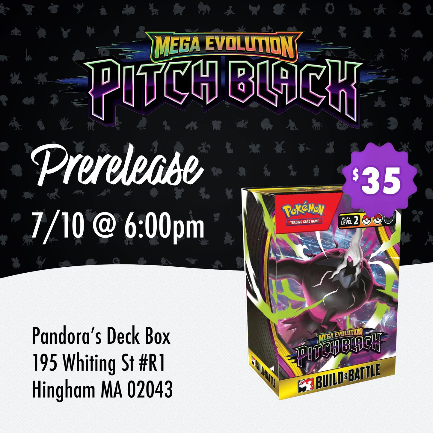 EVENT - Pitch Black Prerelease