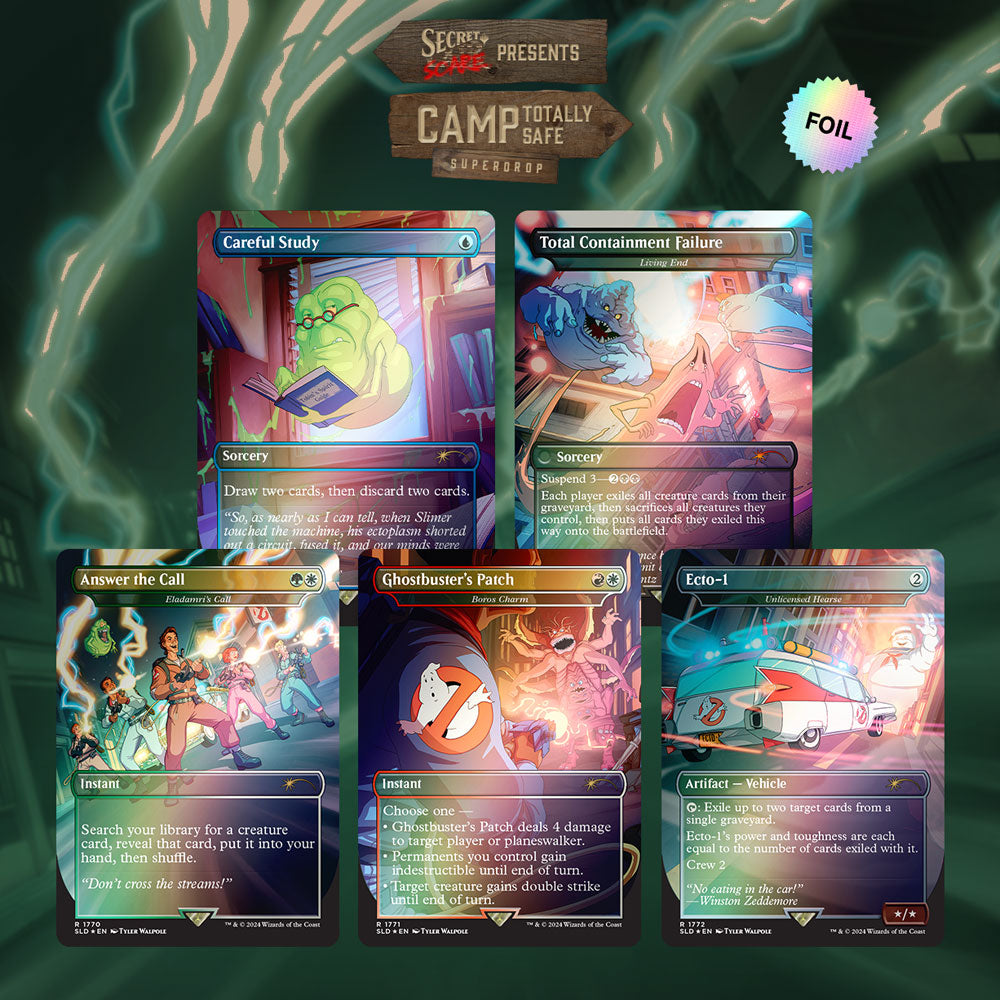 Secret Lair x Ghostbusters: The Real Ghostbusters - Rainbow Foil Edition