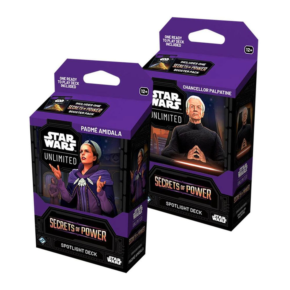 Secrets of Power - Spotlight Deck Pair: Chancellor Palpatine & Padme Amidala
