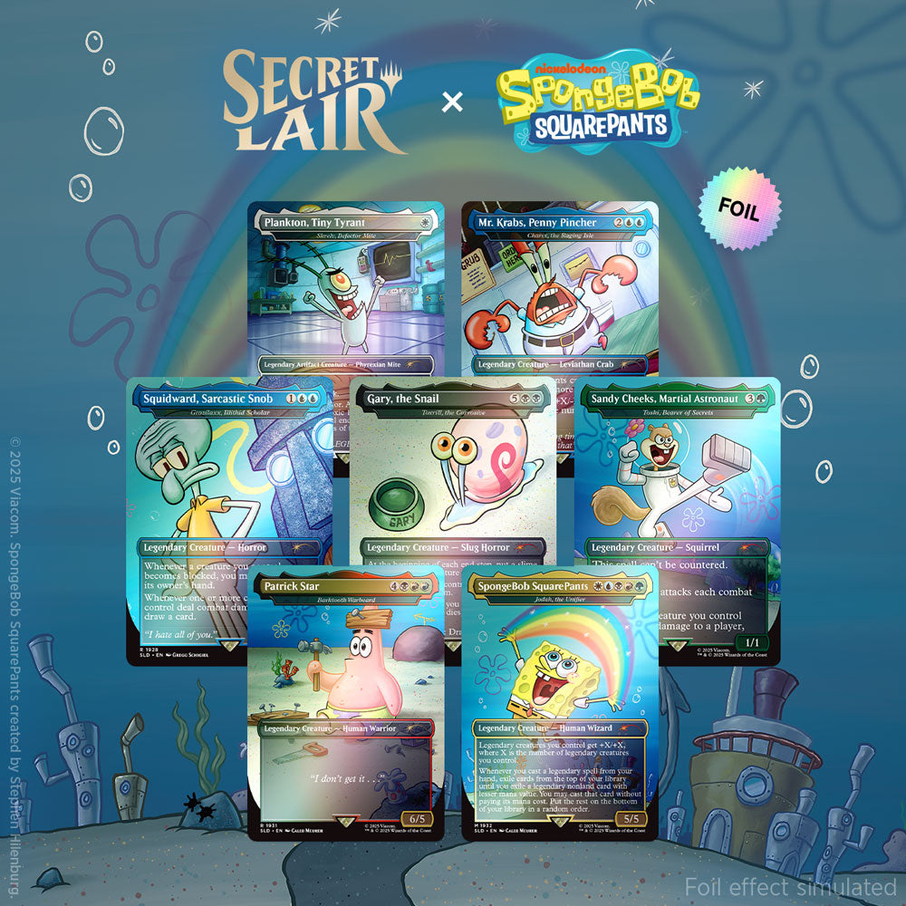 Spongebob Squarepants: Legends of Bikini Bottom - Rainbow Foil Edition