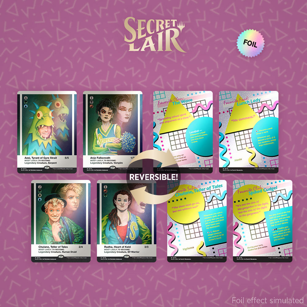 Secret Lair High Class of '87 - Rainbow Foil Edition