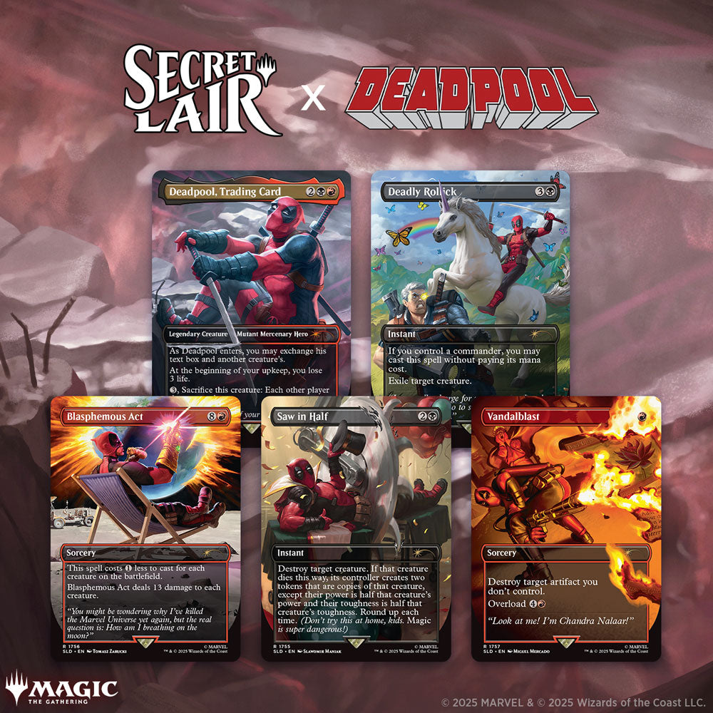 Secret Lair x Marvel's Deadpool: April Pool's Day! - Non-Foil Edition