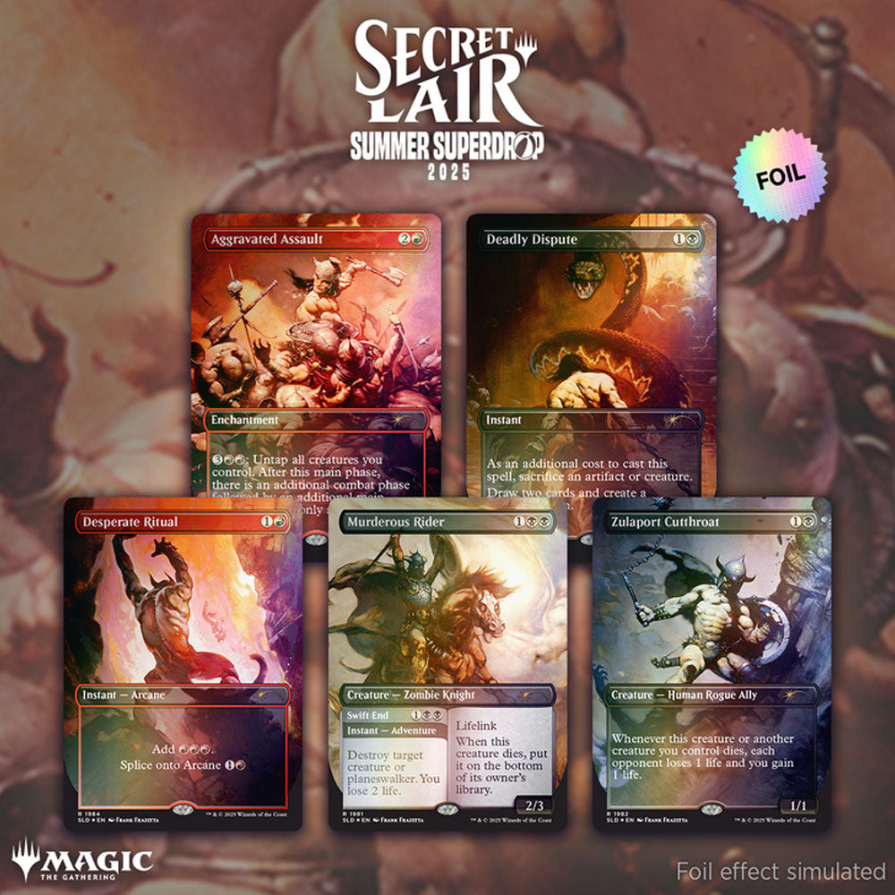 The Art of Frank Frazetta: The Second Exhibition (Rainbow Foil