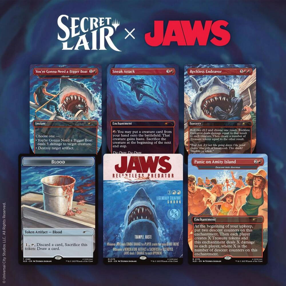 Secret Lair x Jaws: Terror of Amity Island - Non-Foil Edition