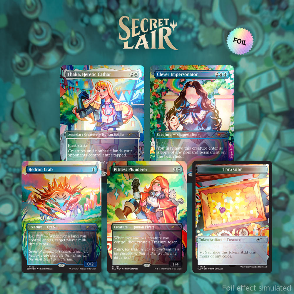 Pick 'Em and Stick 'Em - Rainbow Foil Edition