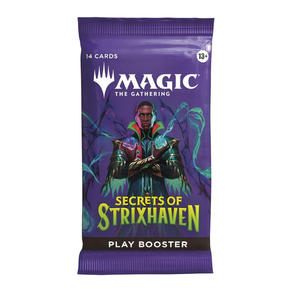 strixhaven play booster box Secrets of and 1 Land cards Soft card sleeves - Color:Vintage Brown Vendor_Bushiroad