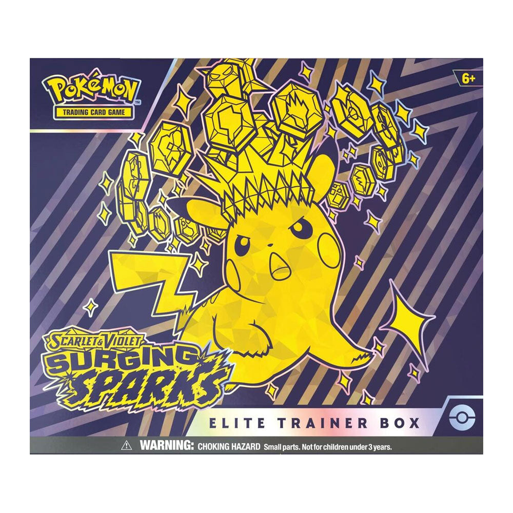 Surging Sparks Elite Trainer Box Pandora's Deck Box Surging Sparks Elite Trainer Box Pandora's Deck Box