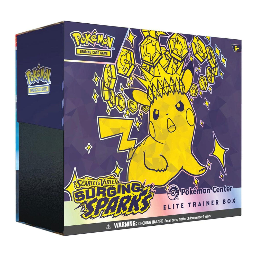 Surging Sparks Pokemon Center Elite Trainer Box (Exclusive)