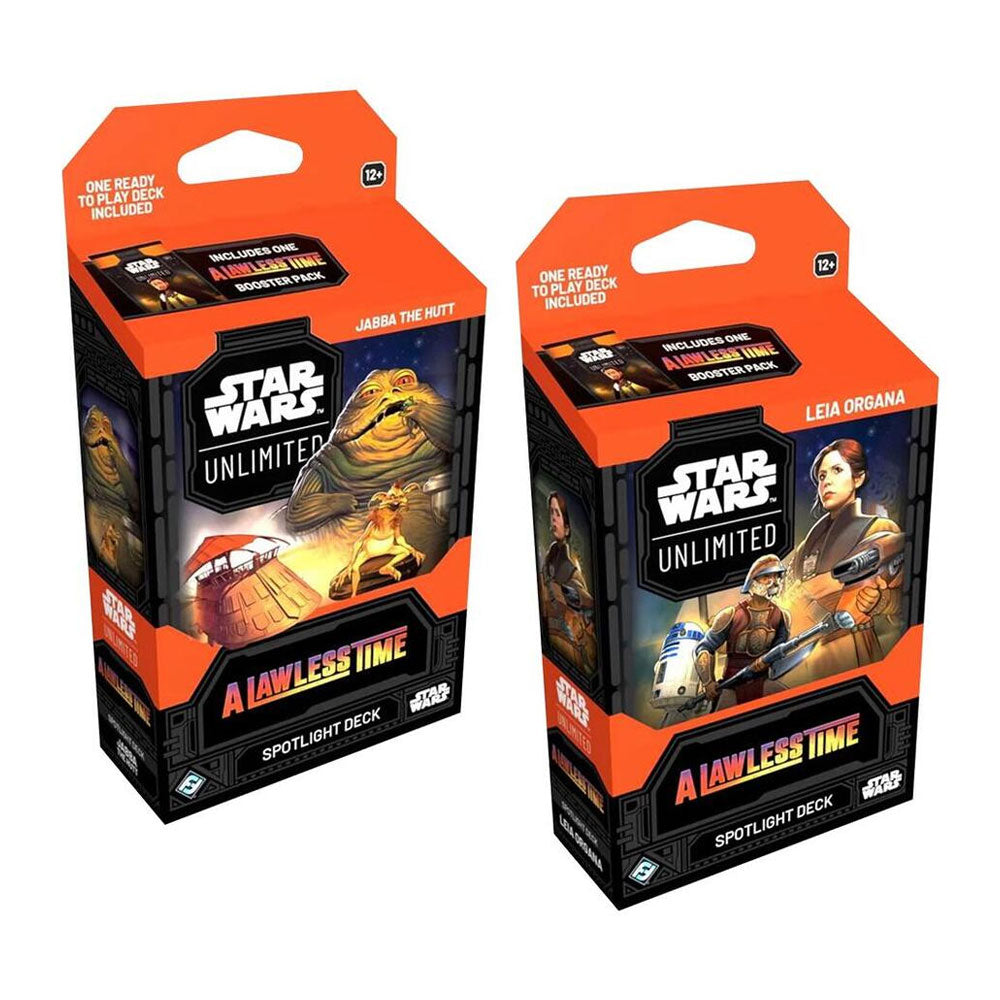A Lawless Time - Spotlight Deck Pair: Leia Organa & Jabba the Hutt